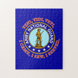 Army National Guard Logo Jigsaw Puzzle