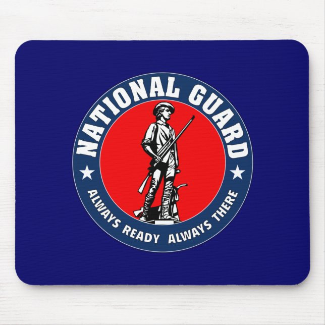 Army National Guard Logo Mouse Pad (Front)