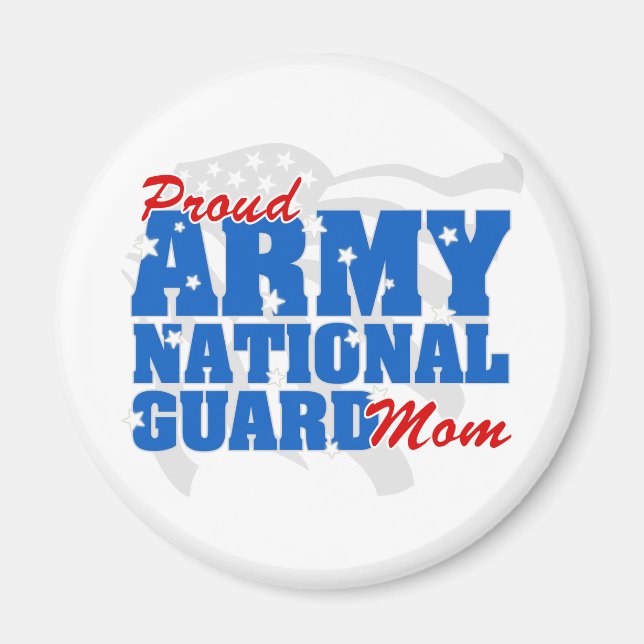 Army National Guard Mom Magnet (Front)