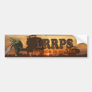 army navy air force marines lrrp lrrps recon bumper sticker