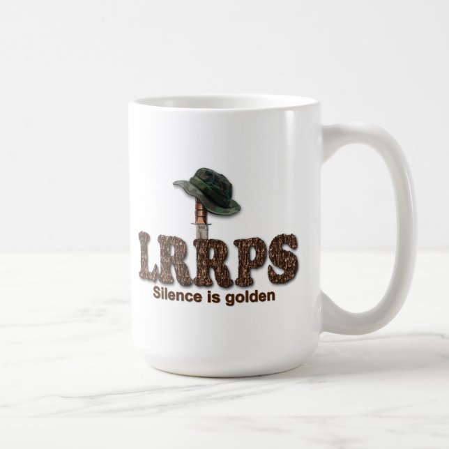 army navy marines air force lrrp lrrps snipers coffee mug (Right)