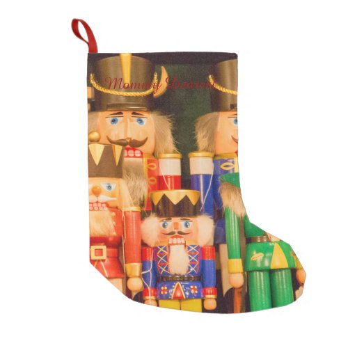 Army of Christmas Nutcrackers Small Christmas Stocking