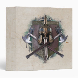 Army Of Dwarves Weaponry 3 Ring Binder