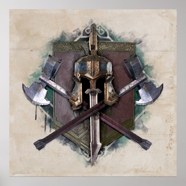 Army Of Dwarves Weaponry Poster (Front)