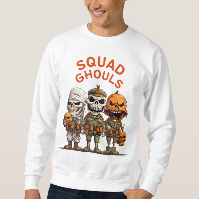 Army of Ghouls – Halloween Costumes Soldier Sweatshirt (Front)