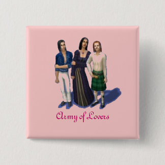 Army of Lovers--the simlish version Pinback Button