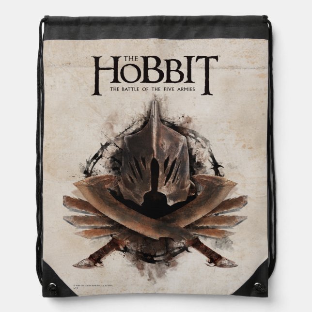 Army Of Orcs Weaponry Drawstring Bag (Front)