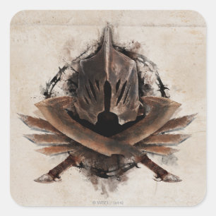 Army Of Orcs Weaponry Square Sticker