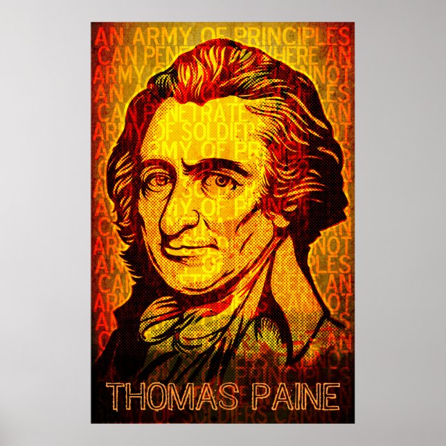 Army of Principles Thomas Paine Print (Front)