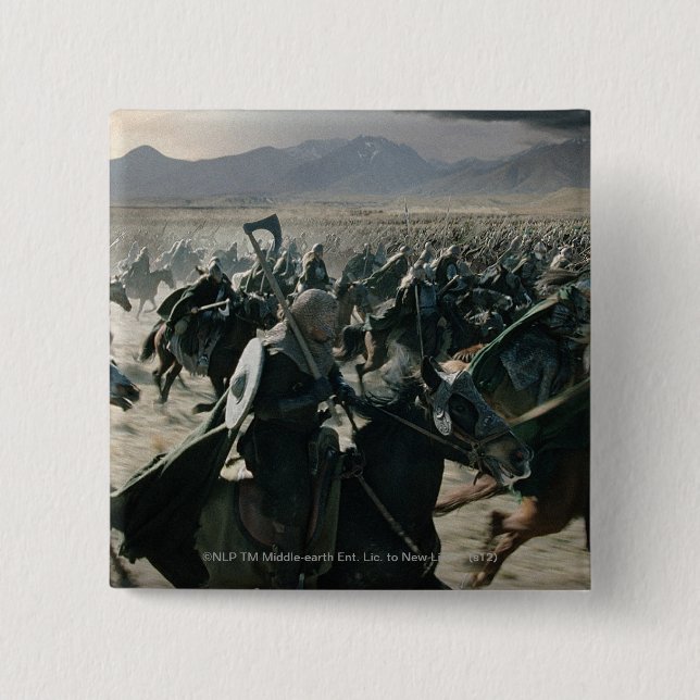 Army of Rohan Pinback Button (Front)