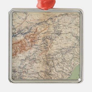 Army of the Cumberland campaigns Metal Ornament