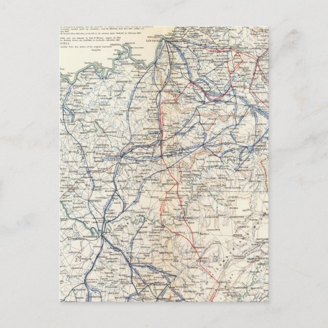 Army of the Cumberland Postcard (Front)