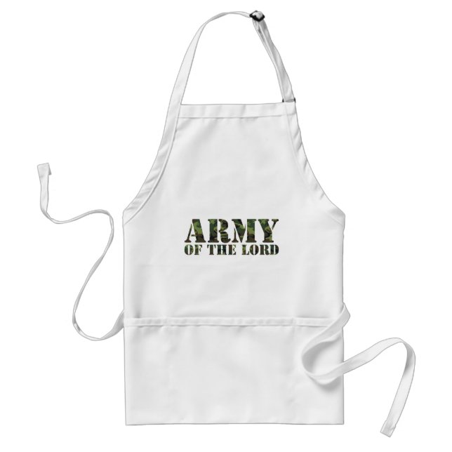 Army Of the Lord Adult Apron (Front)