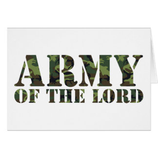 Army Of the Lord Cards