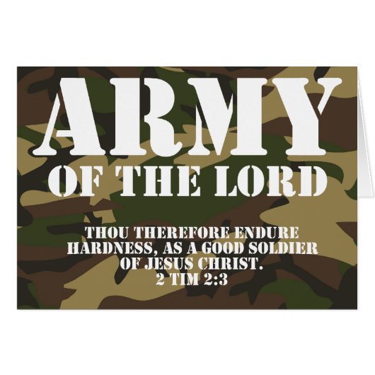 Army of the Lord Cards (Front Horizontal)