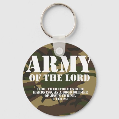 Army of the Lord Keychain