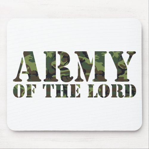 Army Of the Lord Mouse Pad