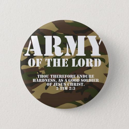 Army of the Lord Pinback Button