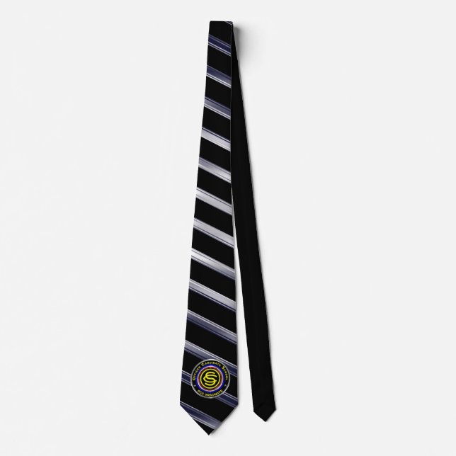 Army Officer Candidate School Graduate Neck Tie (Front)