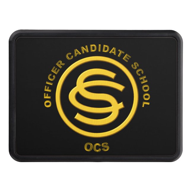 Army Officer Candidate School - OCS Hitch Cover (Front)