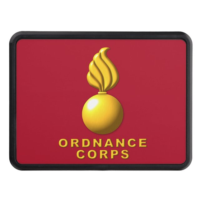Army Ordnance Corps Hitch Cover (Front)
