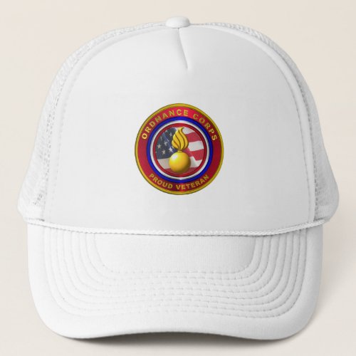 Army Ordnance Corps Trucker Hat