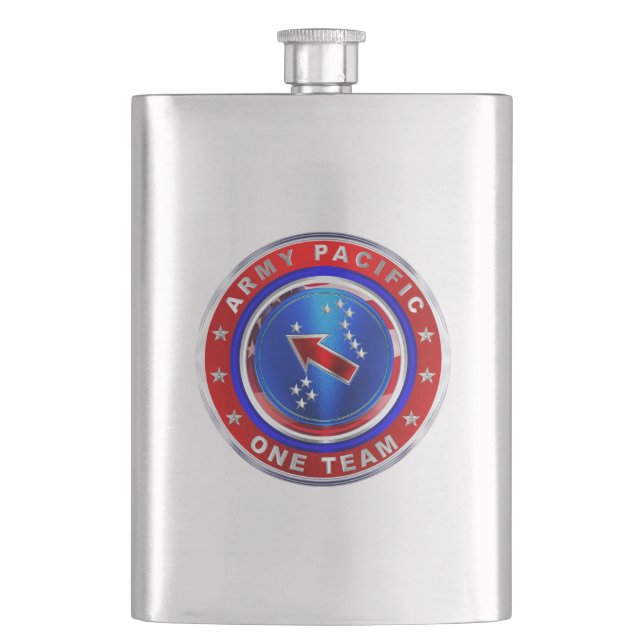 Army Pacific Command Flask (Front)
