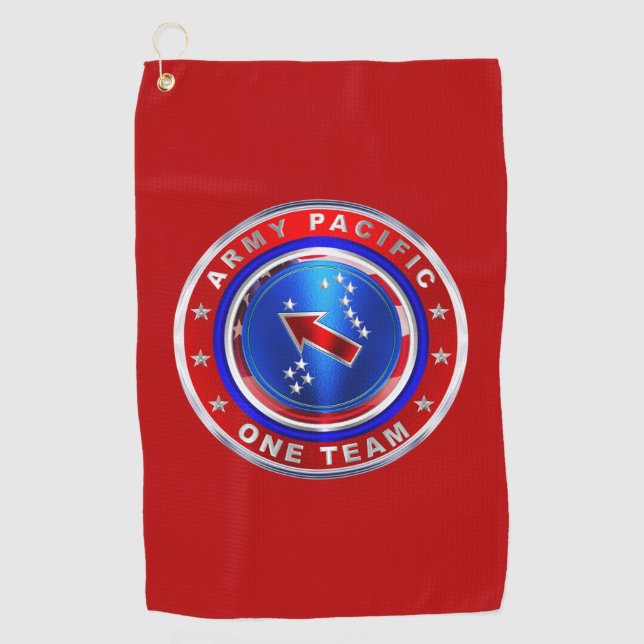 Army Pacific Command Golf Towel (Front)