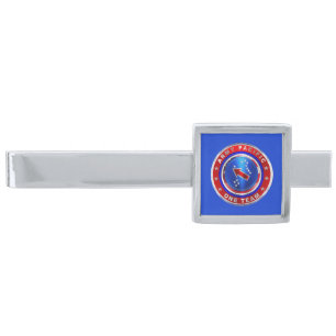 Army Pacific Command Silver Finish Tie Bar