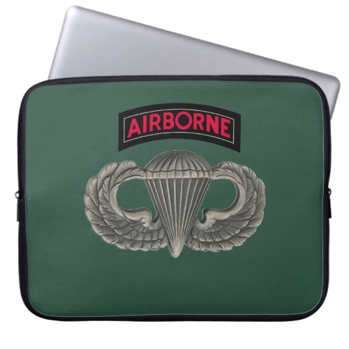 Army Parachutist Laptop Sleeve