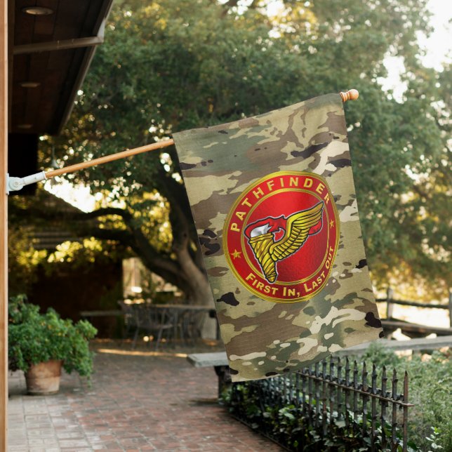Army Pathfinder  House Flag (In SItu)