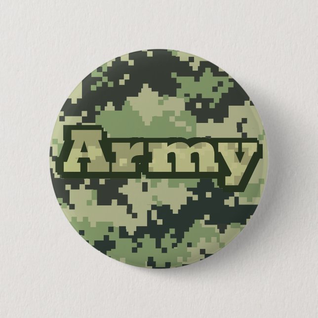 Army Pinback Button (Front)