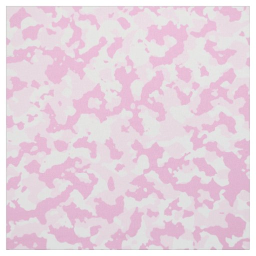 Army Pink  Camouflage Pattern Fabric