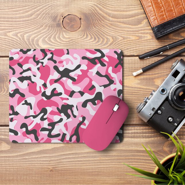 Army Pink Forest Camo | Camo Forest Mousepad