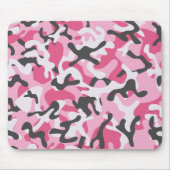 Army Pink Forest Camo | Camo Forest Mousepad (Front)