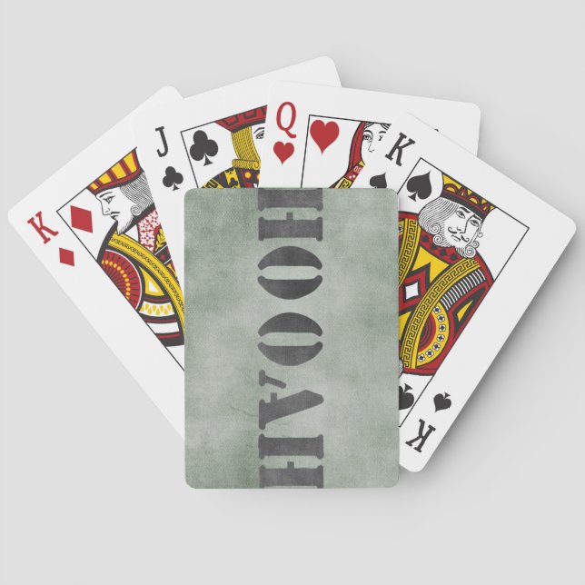 Army Pride playing cards (Back)