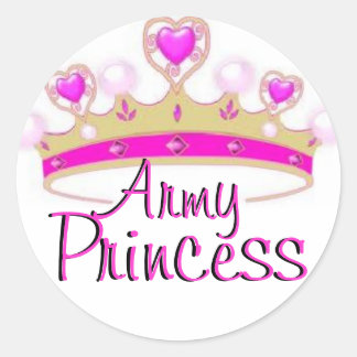 Army Princess stickers