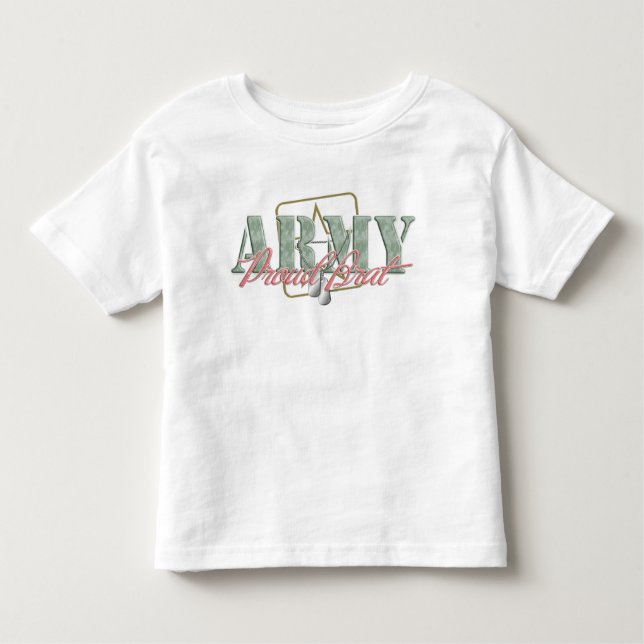 Army Proud Brat Toddler T-shirt (Front)