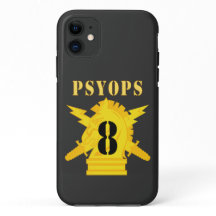 Army - PSYOPS w Branch Insignia - 8th Battalion