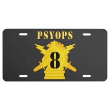 Army - PSYOPS w Branch Insignia - 8th Battalion