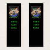 Army ranger 75th flash veteran patch bookmarkers (Front & Back)