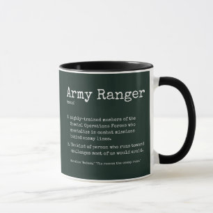Army Ranger Definition Mug