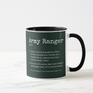Army Ranger Definition Mug