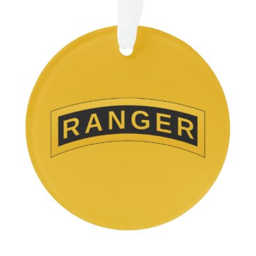 Army RANGER Military Symbol - back PERSONALIZED Ornament Army RANGER Military Symbol - back PERSONALIZED Ornament