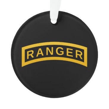 Army RANGER Military Symbol - back PERSONALIZED Ornament Army RANGER Military Symbol - back PERSONALIZED Ornament