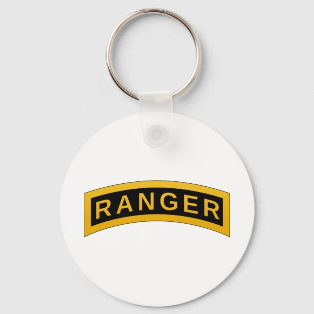 Army RANGER Military Symbol Keychain (Front)