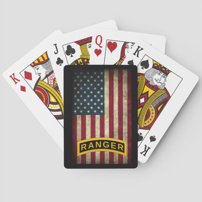 Army Ranger School - Playing Cards (Back)