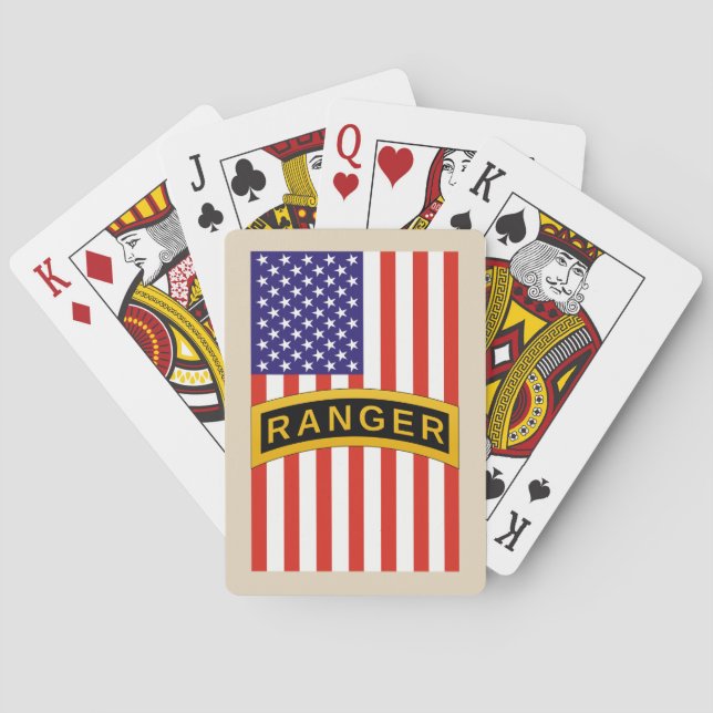 Army Ranger School - Playing Cards (Back)