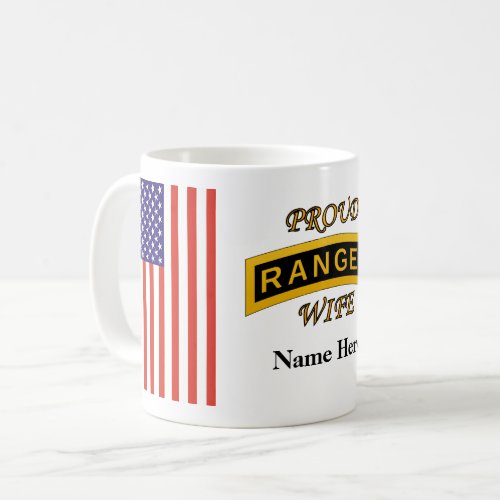 Army Ranger School _ Proud Wife _ Mug