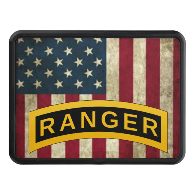 Army Ranger School Tab Hitch Cover | Zazzle